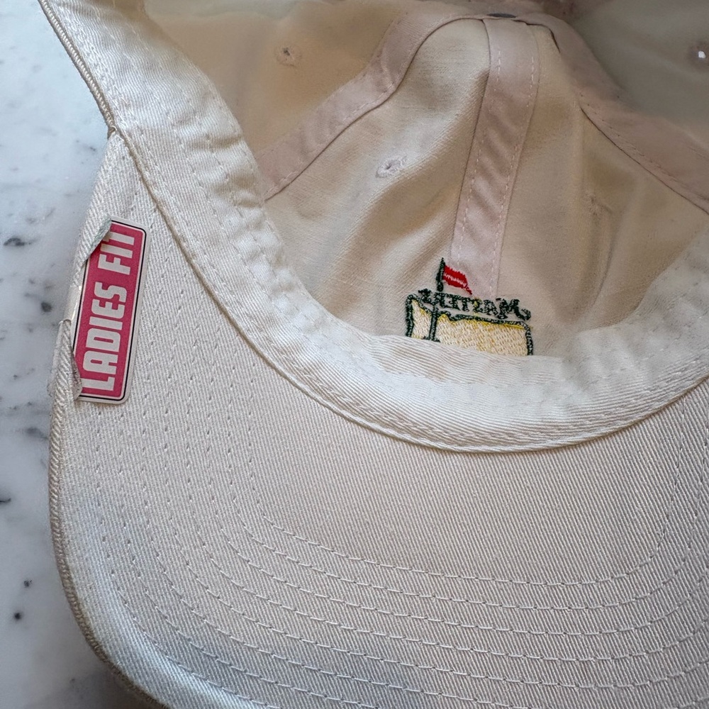White Masters Golf Hat- small fit - Picture 9 of 13